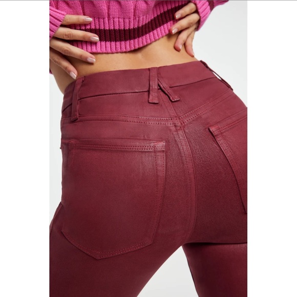 SOLD! Good American Good Jean in color Cardinal0001. Size 18 - Picture 5 of 6